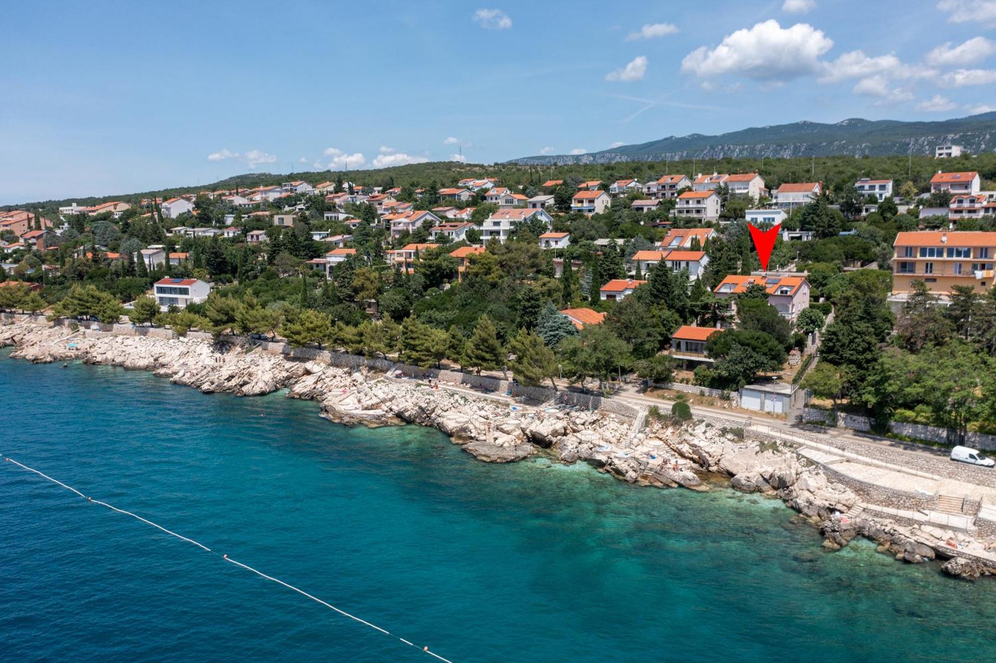 Apartmani Lili Novi Vinodolski Esterno foto